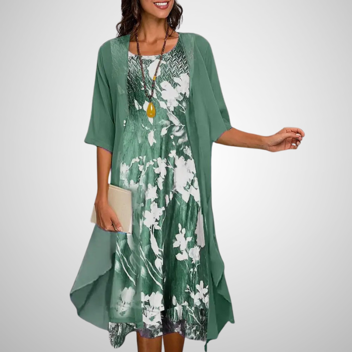 Sussie - La robe cardigan stylée
