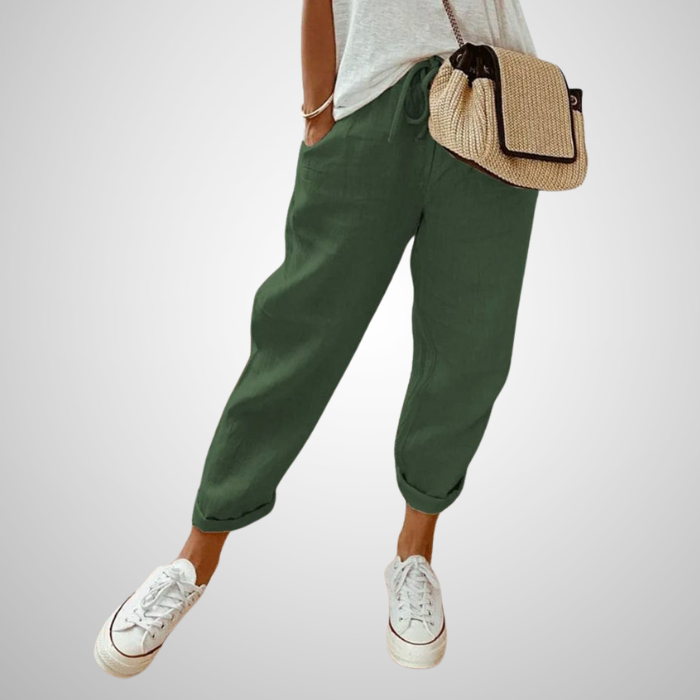 Elsa | Pantalon En Lin Anti-Transpiration