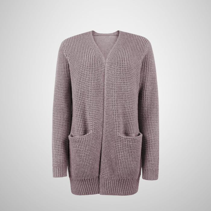 Tatiana - Cardigan à manches longues en maille