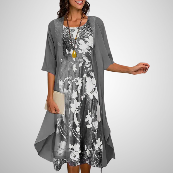 Sussie - La robe cardigan stylée