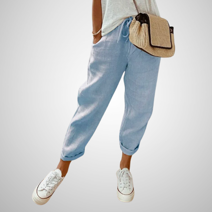 Elsa | Pantalon En Lin Anti-Transpiration