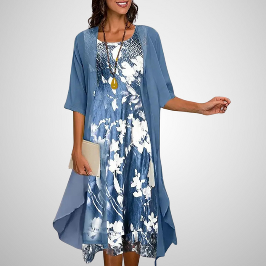 Sussie - La robe cardigan stylée