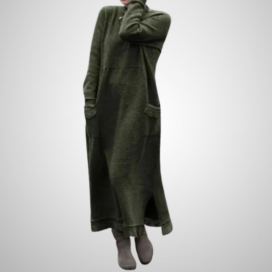 Wafa - Robe longue élégante et confortable