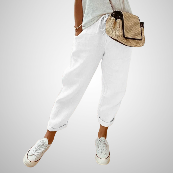 Elsa | Pantalon En Lin Anti-Transpiration