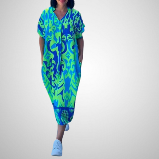 Elena™ – Robe Fleurie Élégante