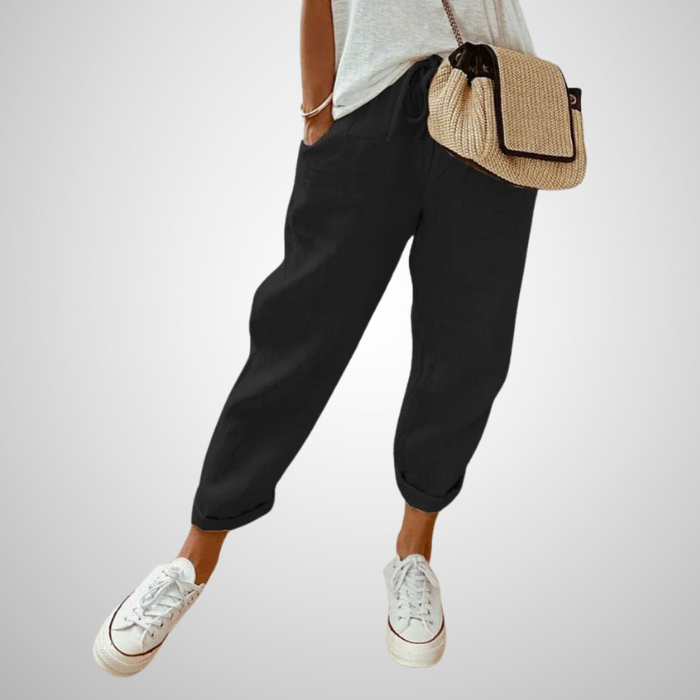 Elsa | Pantalon En Lin Anti-Transpiration