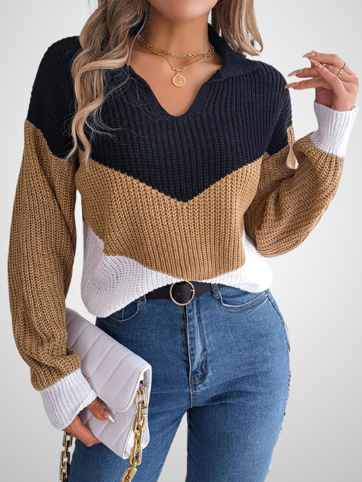 Phaedra | Pull Patchwork Confortable