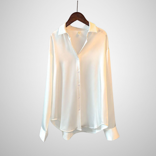 Emma - Blouse Satinée Éclatante